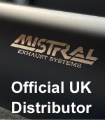 official UK distributors of Mistral performance exhaust systems