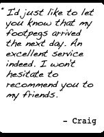 Our customers say...