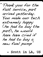 Our customers say...