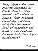 Our customers say...