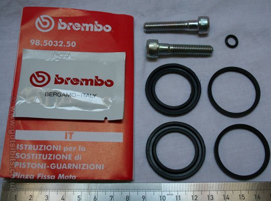 Moto Guzzi Brembo 32mm P2 05 F05 P105 P5 Front Brake Caliper Seal Rebuild Kit