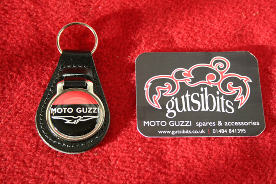moto guzzi keyring